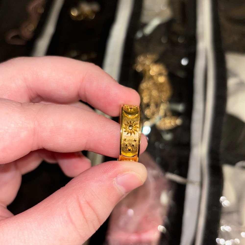 Gold Celestial Ring - image 1